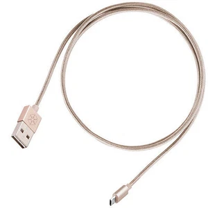 Silverstone SST-CPU01G-1800 (Gold) Reversible USB-A to Reversible Micro-B Cable - Picture 1 of 3