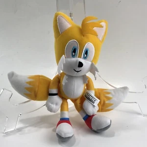 Sega Tails Sonic the Hedgehog Toy Factory 8in Plush 11/2018 Yellow Plush Stuffed - Picture 1 of 12
