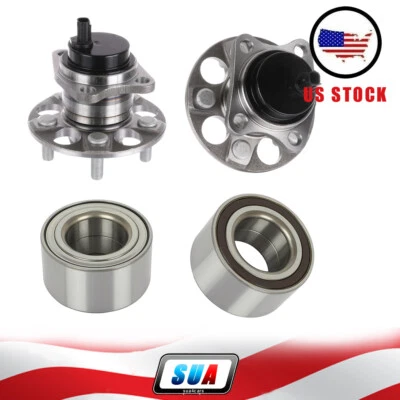 2 Front & 2 Rear Wheel Hub Bearings Assembly For Scion xD 2008-11 2012 2013 2014 Foto 1 de 4