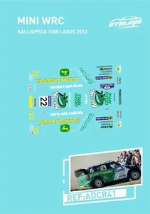 CALCAS MINI WRC KALLIOPELO 1000 LAGOS 2013 - Imagen 1 de 1