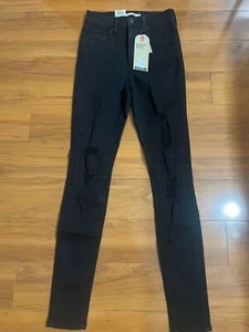 LEVI'S MILE HIGH SUPER SKINNY JEANS - HYPERSTRETCH - BRAND NEW WITH TAGS - Picture 1 of 4