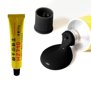Black Car Body Putty Scratch Remover Repair Tool Fill Soil Kit Accessories 20g - Picture 1 of 7