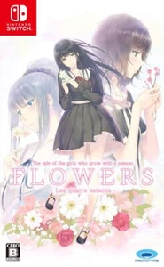 FLOWERS Shiki Nintendo Switch Yuri Adventer Game Japanese Only HAC-P-AVMUA NEW - Picture 1 of 8