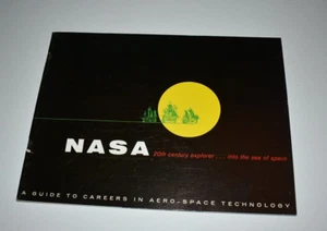 NASA Guide to Careers in Aero-Space Technology 1966 Edizione Riveduta Softcover - Foto 1 di 4