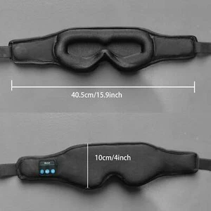 3D Sleeping Mask, Wireless Music Eye Mask, Ideal Gift And Essential For Travel A - Picture 1 of 13