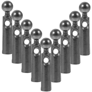 10Pcs Rain Umbrella Tail Beads Metal Repairing Tail Beads Umbrella Tail Beads - Picture 1 of 12