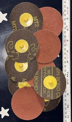 3M 3” 80 Grit ROLOC Disc 051144-11102 80YN 963G    10 Discs - Image 1 of 4