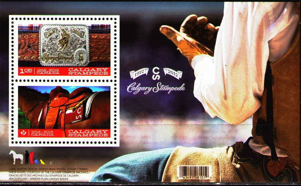Canada #2546 Calgary Stampeded Souvenir Sheet MNH - Image 1 of 1