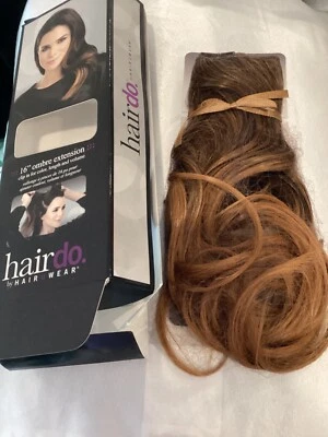 Nuevo Hairdo By Hair U Wear 16" Clip en Para Color Hazel Ombre Extensión Aspecto Ondulado Foto 1 de 4