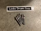 (6) Pearl Tama Tom Drum Tension Rods w/Washers YOU GET ALL SIX #DI5