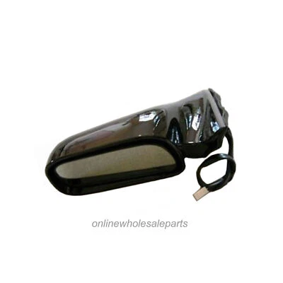 Power Mirror Black 1C0 Left Side B653 For 1992-1996 Toyota Camry - Image 1 of 3