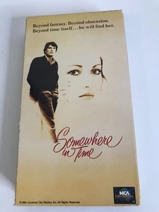 Somewhere in Time 1980 Classic Romance VHS - Picture 1 of 4