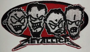 METALLICA AMERICAN HEAVY METAL KONZERT MUSIK PATCH ULRICH HETFIELD TRUJILLO KIRK - Bild 1 von 2