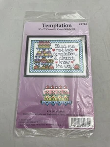 Design Works Crafts Lead Me Not Into Temptation Counted Cross Stitch Kit 9764 - Picture 1 of 4