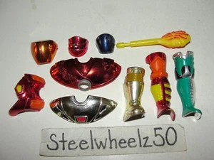 Marvel Comics Iron Man & Crimson Dynamo Armor Missile Accessory Lot 1996 Toybiz - Picture 1 of 4