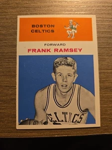 1961 Fleer Basketball #35 Frank Ramsey EX No Creases  - Picture 1 of 2