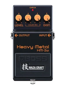 Pedal de efectos de distorsión para guitarra Boss HM-2W Waza Craft Heavy Metal - Imagen 1 de 8