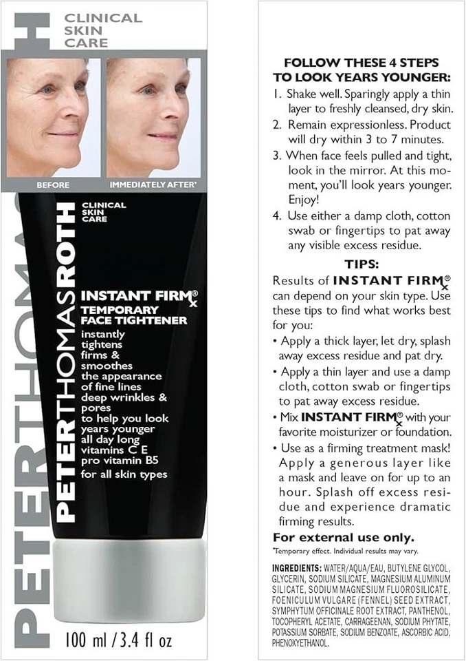 Peter Thomas Roth Instant FIRMx Temporary Face Tightener Facial Treatment 3.4 oz - Image 1 of 3