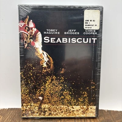 Seabiscuit DVD 2003 Universal Pictures New Sealed Toby McGuire Jeff Bridges  - Image 1 of 3