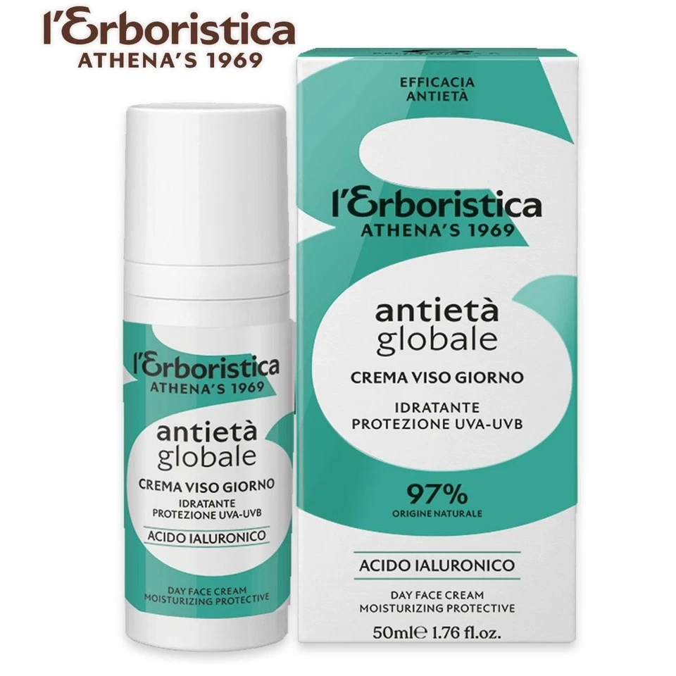 Crème Visage Femme Anti-rides Acide Hyaluronique Anti-âge Hydratante L'Herbals - Photo 1/1