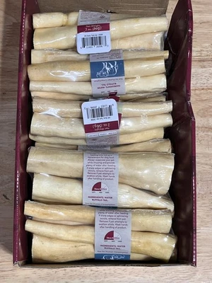 REDBARN Cow buffalo TAILS Beef Dog Chews treats 24 Pk