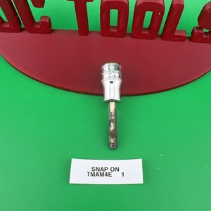 Herramientas Snap-on EE. UU. 1/4" Unidad métrica 4 mm Broca hexagonal Enchufe Driver TMAM4E - Imagen 1 de 6