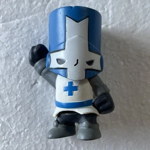 Castle Crashers Blue Knight Figure - 2007 Behemoth No Accessories Loose - Picture 1 of 2