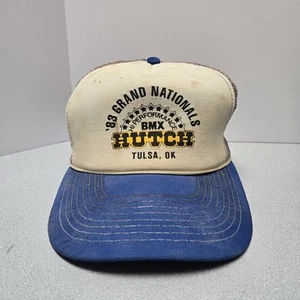 Hutch Hi-Performance BMX 1983 Grand Nationals Trucker Hat Cap Vintage Tulsa - Picture 1 of 9