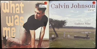 NEW Calvin Johnson (Beat Happening) 2 Vinyl Lot Sealed, What Was Me/Gallows Wine Foto 1 de 4
