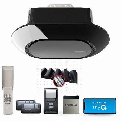 Chamberlain B4613T MYQ Smart Garage Door Opener, Ultra Quiet Belt Drive, Battery - Image 1 of 2