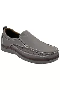 Aston Marc Men's Slip-On Walking Sneaker Gray - Picture 1 of 1