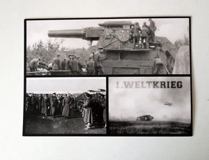 Zeitschiene vom 1. Weltkrieg - Karte Abbildung - Bild 1 von 2