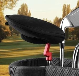 Intech Black Large Mallet Putter Replacement Golf Club Headcover Right Hand NEW - Picture 1 of 5