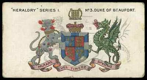 Taddy - 'Heraldry' (1910) - Duke of Beaufort - Picture 1 of 2
