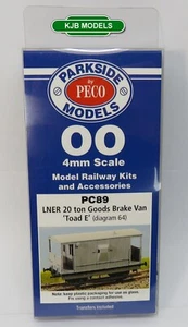 OO Gauge Peco Parkside PC89 LNER 20T Brake Van Toad E - Wagon Kit - Picture 1 of 2