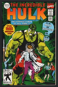 THE INCREÍBLE HULK #393, EDICIÓN ESPECIAL DEL 30 ANIVERSARIO, 1992, CASI NUEVO ESTADO - Imagen 1 de 1
