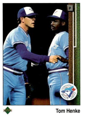 1989 Upper Deck #264 Tom Henke Toronto Blue Jays - Image 1 of 2