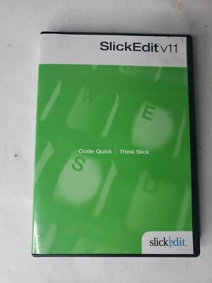 slickedit v11 code quick think slick cd code editor compiler - Image 1 of 4