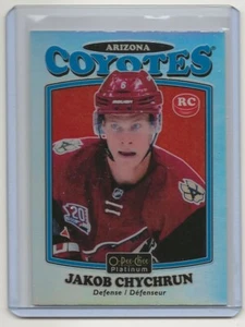 2016 2016-17 O-Pee-Chee Platinum Retro Rainbow R96 Jakob Chychrun Rookie Coyote - Picture 1 of 2