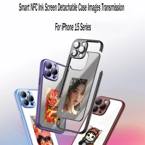 Ink Screen Smart abnehmbare Hülle für iPhone15 15Pro Bilder NFC Übertragung - Bild 1 von 13