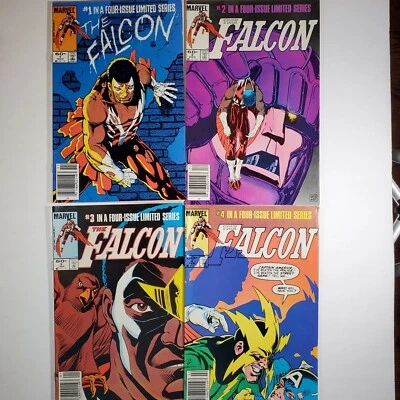 Marvel Comics Lot The Falcon 1-4 Complete 1983 Limited Series VF - Image 1 of 4