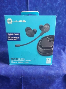 Auriculares inalámbricos verdaderos JLab Work Buds con cancelación de ruido Bluetooth - sellados - Imagen 1 de 2