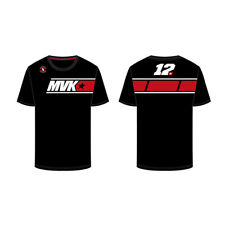 VR46 Maverick Vinales Fashionable Casual Wear T-Shirt Black / Red