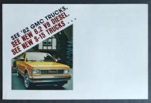 Camiones GMC vintage 1982 folleto original a todo color 323 - Imagen 1 de 1