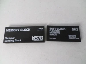 Bloque de lijado de contorno de memoria Motor Guard MB-1 y bloque de lijado flexible SB-1 - Imagen 1 de 4