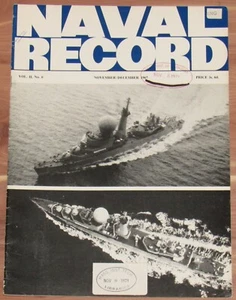 NOV/DEC 1967 NAVAL RECORD MAGAZINE, V 2 #6, FRENCH FRIGATE SUFFREN - Picture 1 of 1