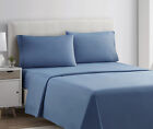 1800 Series 4 Piece Bed Sheet Set Hotel Luxury Ultra Soft Deep Pocket Sheets Set