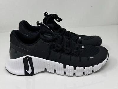 Nike Free Metcon 5 Black/White-Anthracite DV3950 001 Women Sz 7 No Box Lid - Image 1 of 4