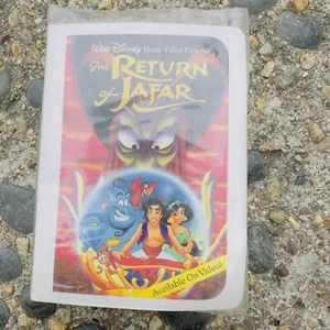 Vintage 90s The Return Of Jafar McDonalds Disney Masterpiece Collection VHS - Picture 1 of 3