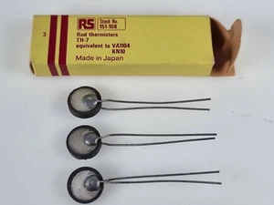 Vintage 3 x Radio Spares Rod Thermistors TH-7 - VA1104 - KN10 Cat No. 151-108 - Bild 1 von 6